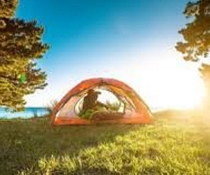 Camping with our grandparents