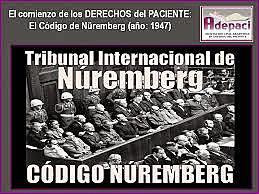 Se promulga el Código de Nuremberg: