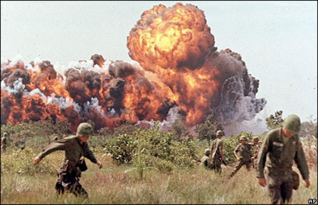 First major battle of Vietnam War for American Units