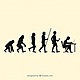 Human workers evolution silhouettes 23 2147741036
