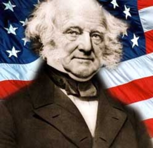 Martin Van Buren takes office