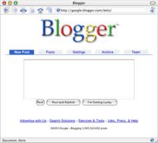 Google compra Blogger