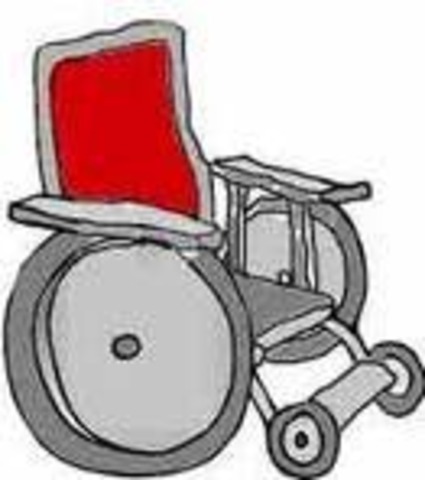 George J. Klein invents the electric wheelchair