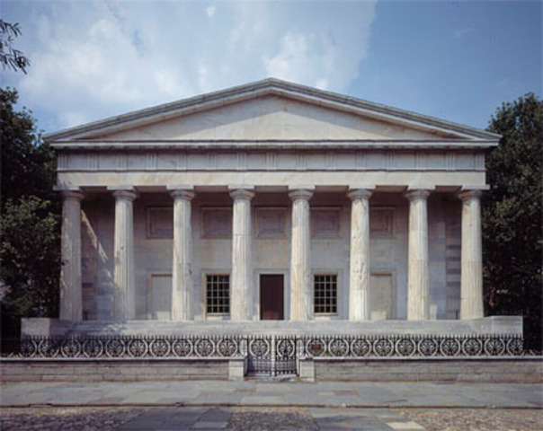 2nd bank of the United States officially closes and goes out of buisness