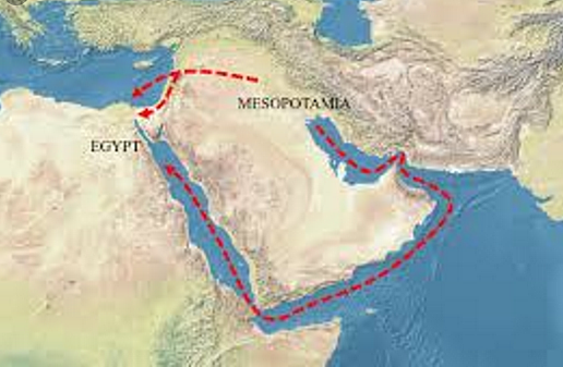 Earliest evidence of emergence of math in Mesopotamia and Egypt