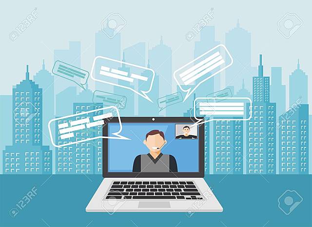 Interacción entre individuos y empresas.