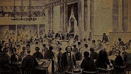 The North Carolina legislature holds a whiskey party