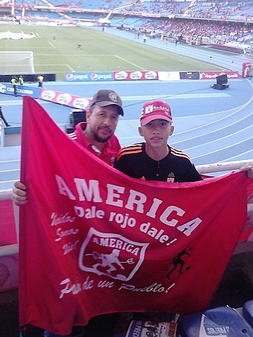 Primera vez en el estadio