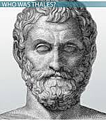 First Greek mathematician was said to be Thales.