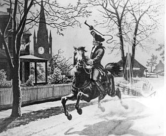 Beginning of the Revolutionary War- Paul Revere’s  Ride