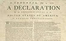 Declaration of Independence is Adopted