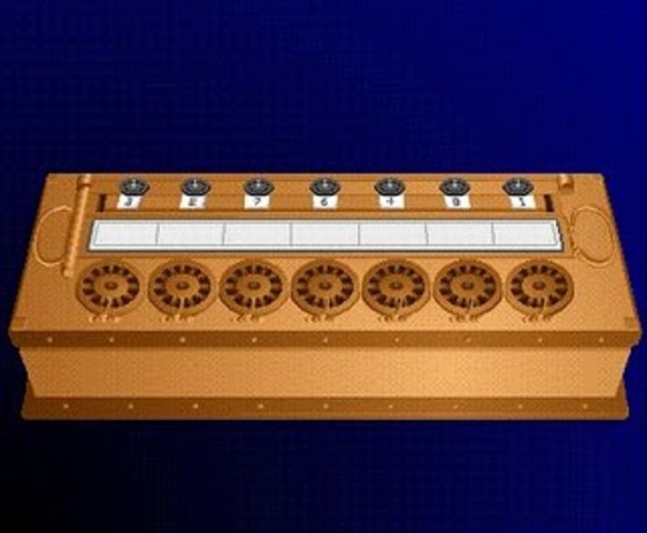 Dos inventores construyeron una máquina calculadora basada en los números binarios 1 y 0.