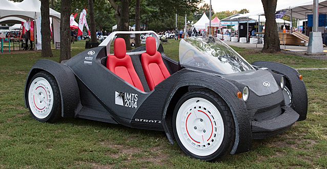 Primer coche impreso en 3D