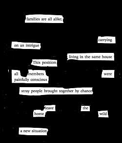 Black out poetry