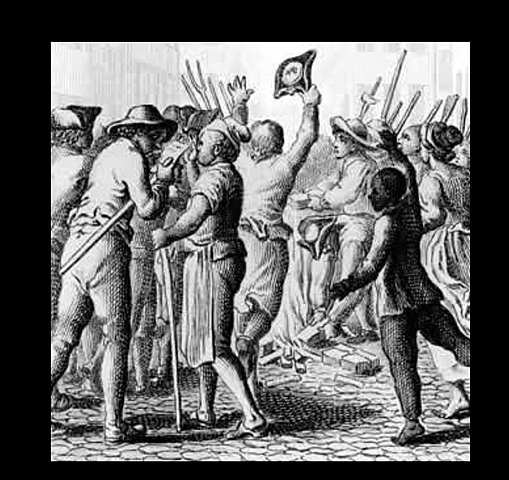 colonist had a protest.