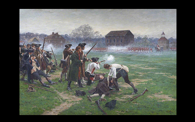 Shots at Lexington and Concorde