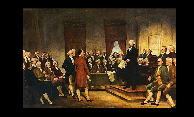 us Constitution was written