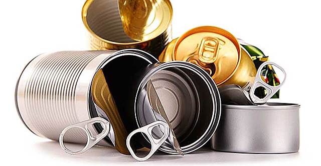 botes apert metálicos para alimentos
