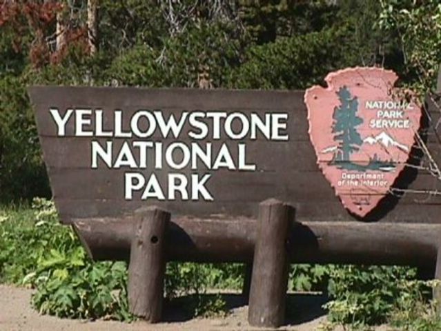 Yellowstone National Park is signed into law