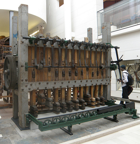 Water-Powered Loom