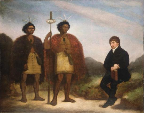 Hongi Hika visits England