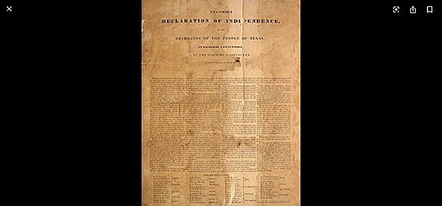 Texas independence