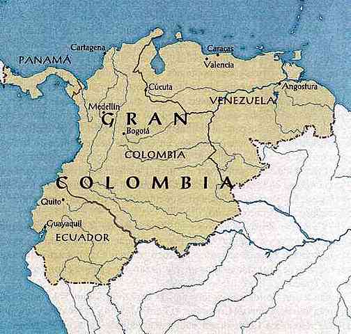 El nacimiento de la República - la gran Colombia