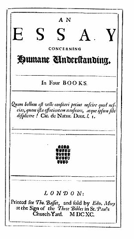 Essay Concerning Human Understanding