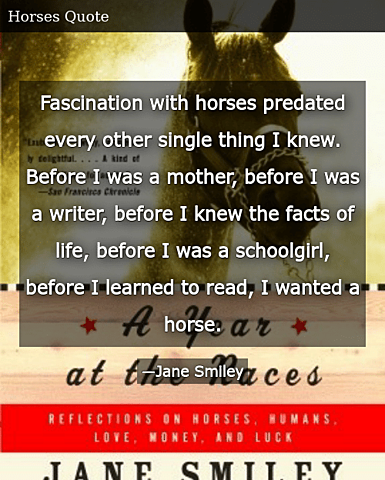 writing about Horses