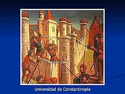 Y hasta 1453 la Universidad de Constantinopla