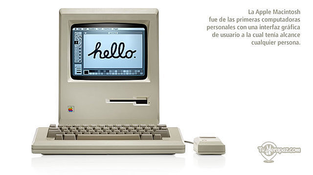 La primera computadora Apple Macintosh