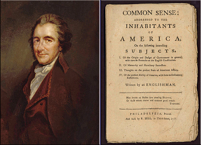 Thomas Paine's Common Sense published