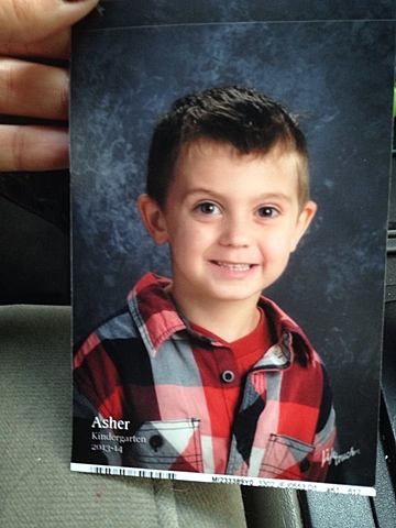 Asher Started School