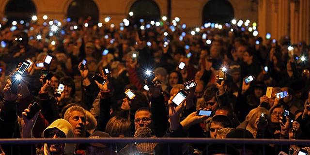 Protesta por Impuesto de Internet