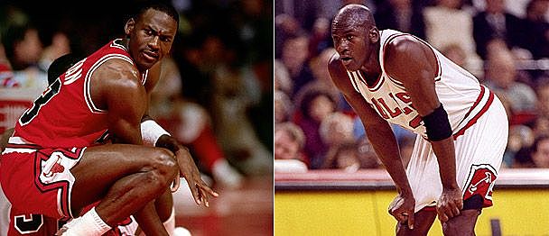 MJ changes the short style in the NBA.