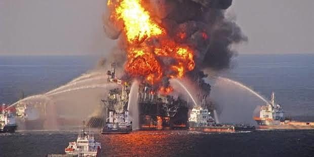 El derrame del petroleo en el golfo de mexico