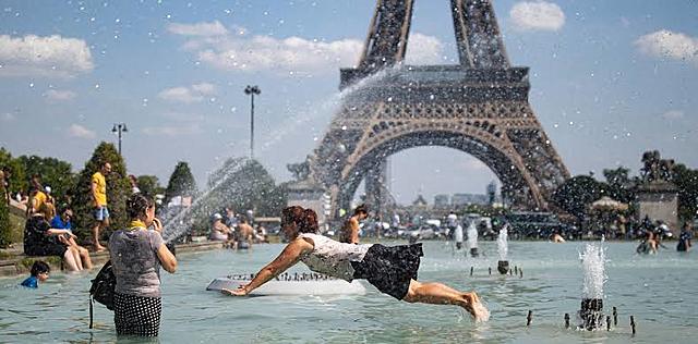 Ola de calor en Europa