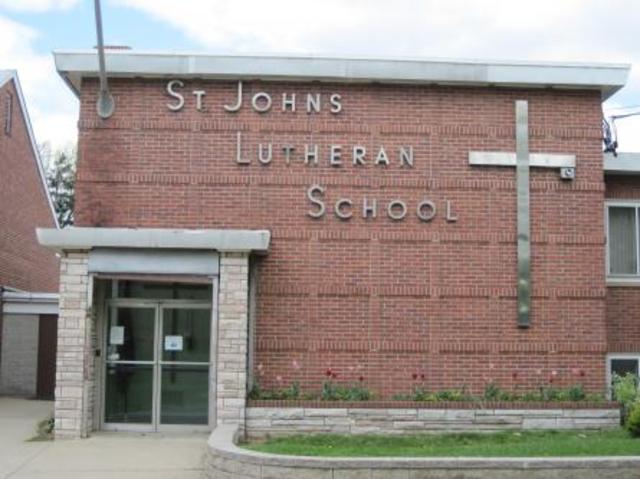 My first day at St.John's Lutheran