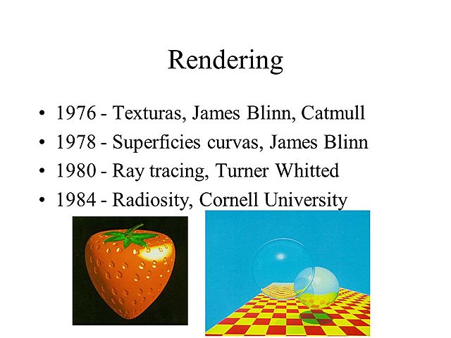 Aportes de Edwin Catmull y James Blinn