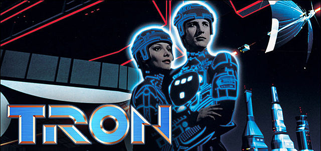 Tron primera pelicula hecha con el uso extensivo de graficos en 3D