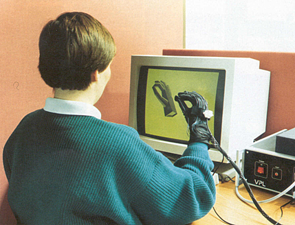 Dataglove guante para realidad virtual