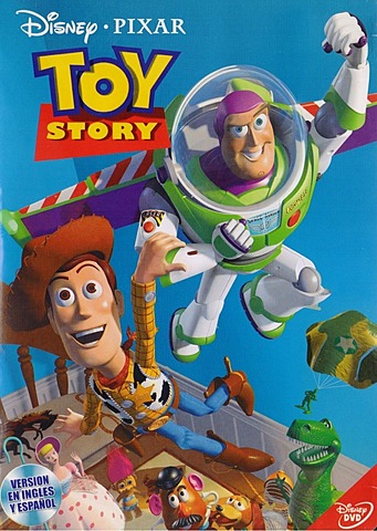 Toy Story;  pelicula completamente generada por computadora