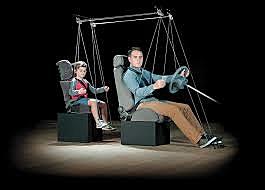 watching my dad drive