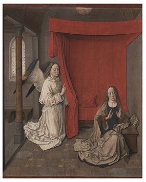 The anunciación (Dieric bouts)