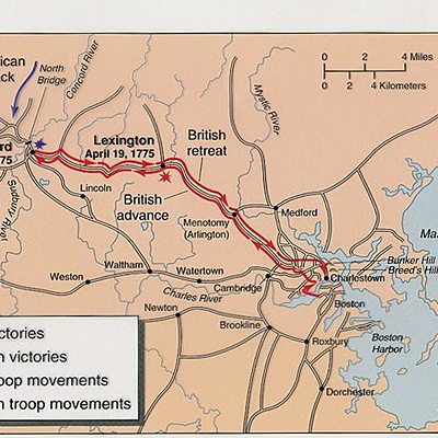 Timeline: Battles of Lexington and Concord