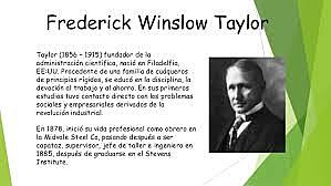 Teoría de la administración científica