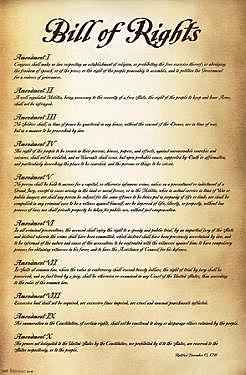 Bill of Rights adopted