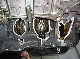 blew the motor in the race car