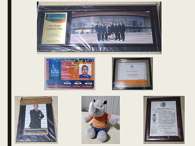 Graduación de nivel Maestría en el IEU