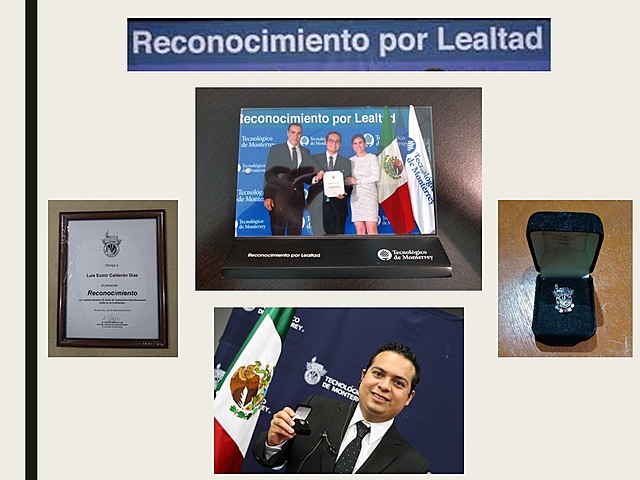 Reconocimiento de Lealtad por cinco años de trayectoria